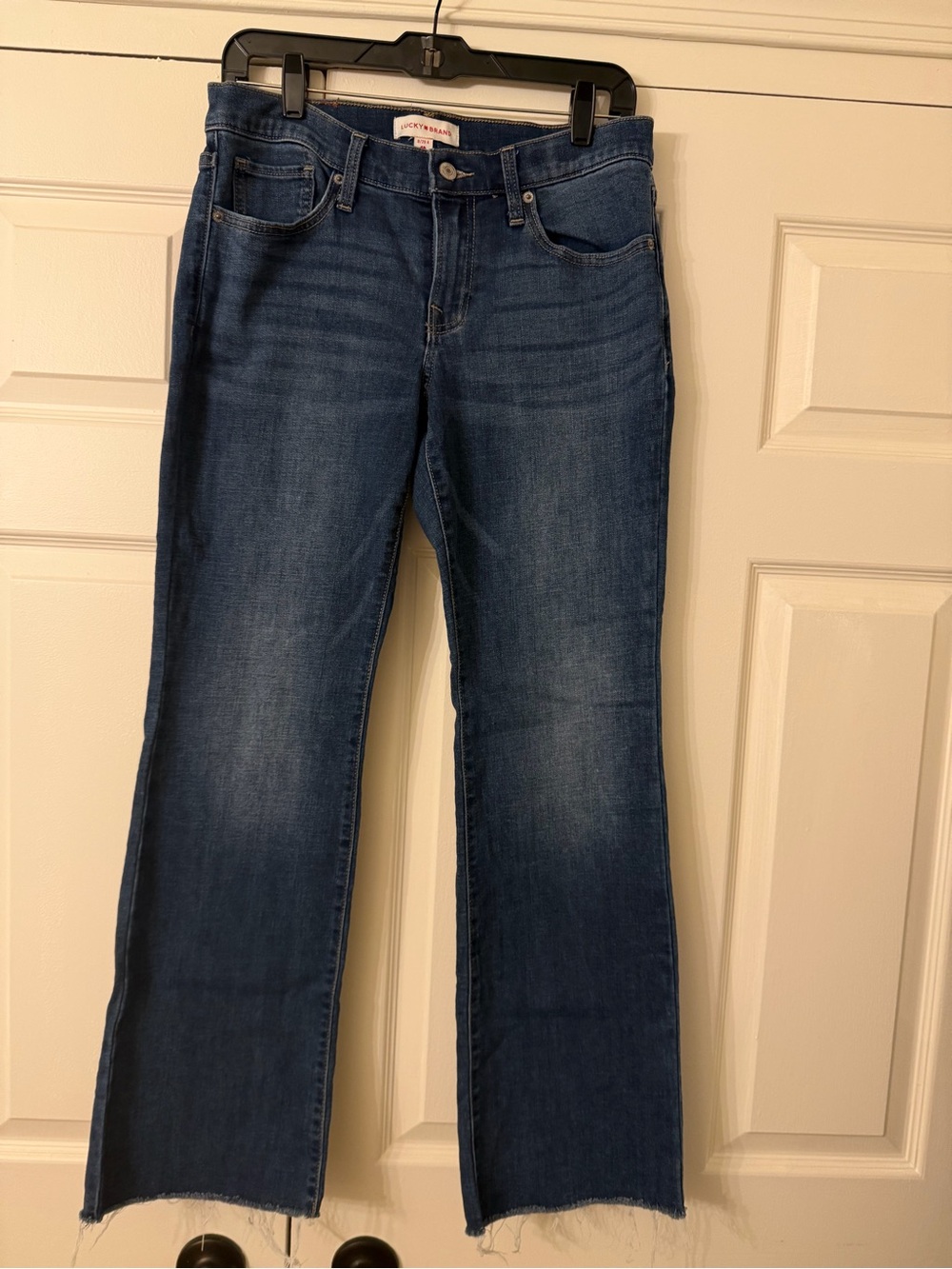 Lucky Brand Women's Dark Indigo Wide-Leg Jeans